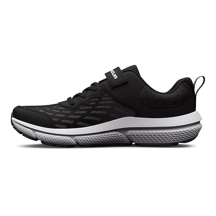 Under Armour Assert 10 Alternate Closure 2E Wide Black/Red Size 12K Boys New
