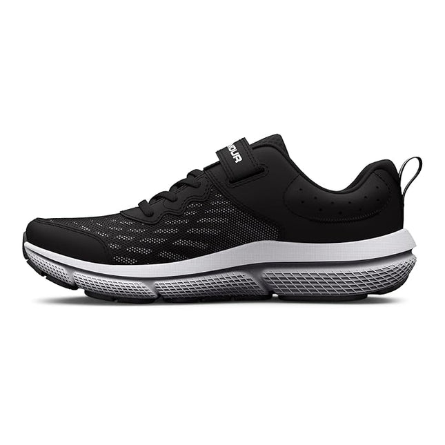 Under Armour Assert 10 Alternate Closure 2E Wide Black/Red Size 12K Boys New
