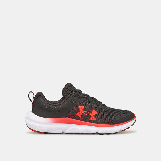 Under Armour Assert 10 Jet Gray/White Size 5.5Y Boys' New
