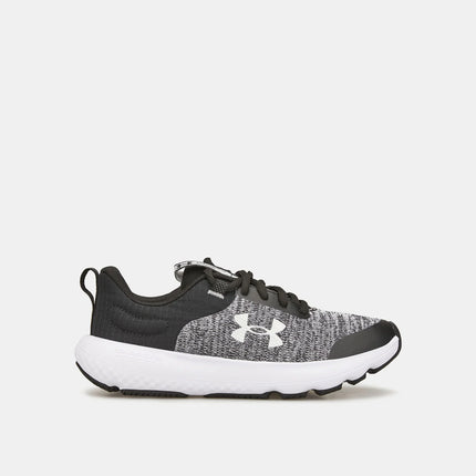 Under Armour Boys Charged Revitalize Shoes Black Size 4 New