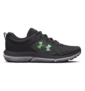 Under Armour Charged Assert 10 Jet Gray/Aqua Foam Size 7.5 Women's New