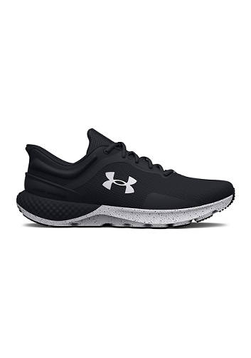 Under Armour Charged Escape Sneakers Black/White Size 9 2E Wide Women's New

