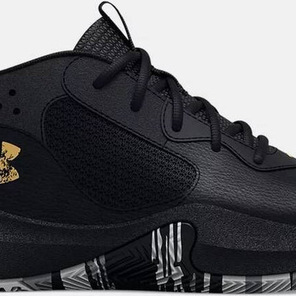 Under Armour Lockdown 6 Basketball Shoes Black Size 2.5 New