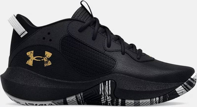 Under Armour Lockdown 6 Basketball Shoes Black Size 2.5 New