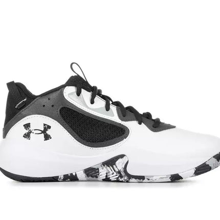 Under Armour Lockdown 6 Basketball Shoes Black Size 7.5 New