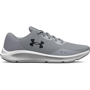 Under Armour Men's Charged Pursuit 3 Running Shoes - Mod Gray/Black, Size 9, New

