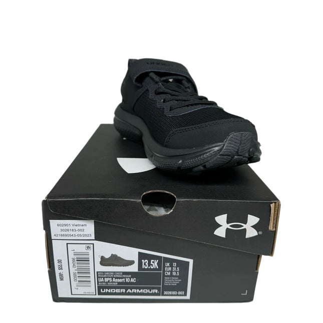 Under Armour UA Assert 10 AC SIZE 13.5K Boys New
