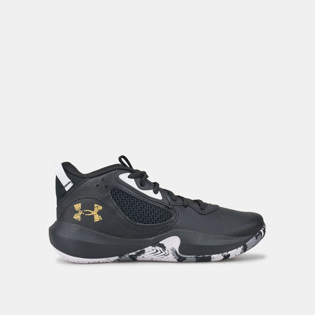Under Armour UA Lockdown 6 Basketball Shoes Black Size 4Y New