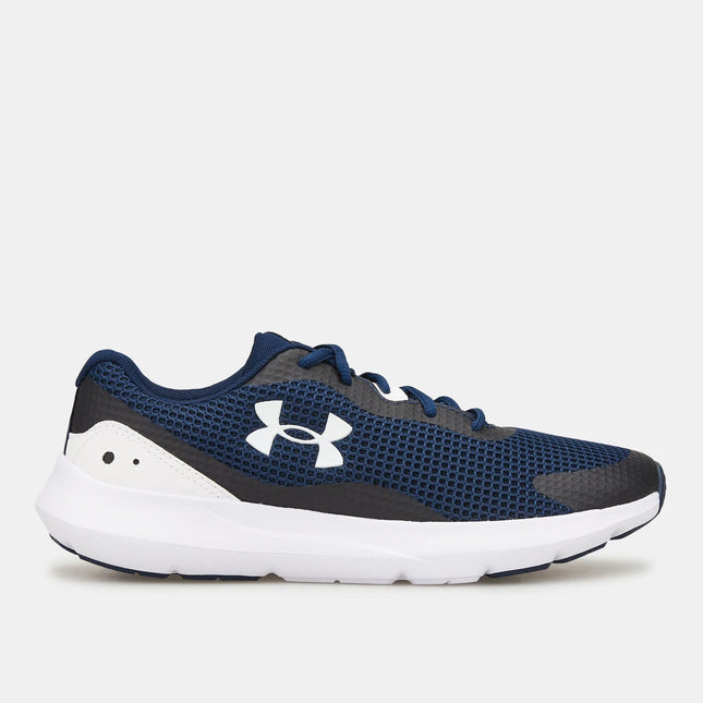 Under Armour UA Surge 3 Running Shoes Black Size 7.5 New