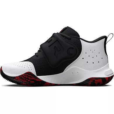 Under Armour Zone BB 2 Basketball Shoes Black Size 4 New