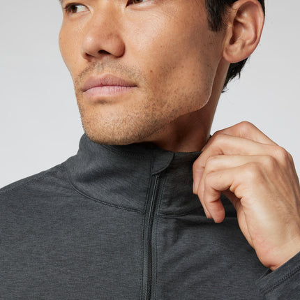 Vuori Ease Performance Half Zip Pullover Men’s Size XL Heathered Comfort New