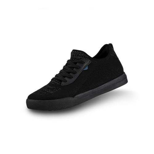 VESSI Weekend Sneaker - Asphalt Black on Black,