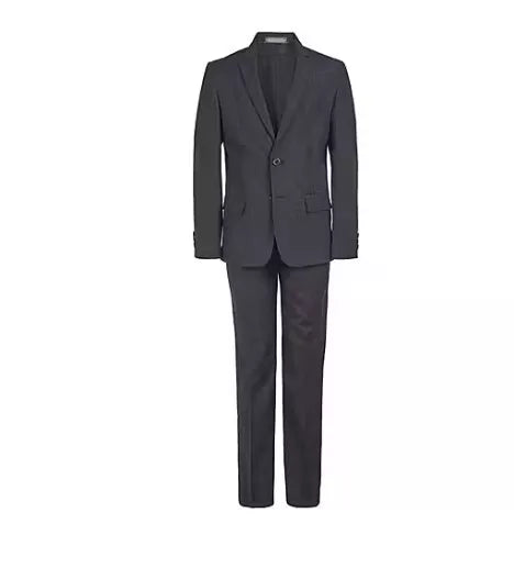 Van Heusen Flex Little & Big Boys 2-Piece Black Suit - Size 14 (New)