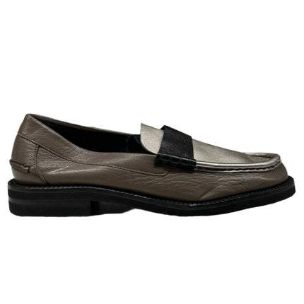 Vibram Women's Two-Tone Leather Loafers - Size 37.5M - New Without Box
