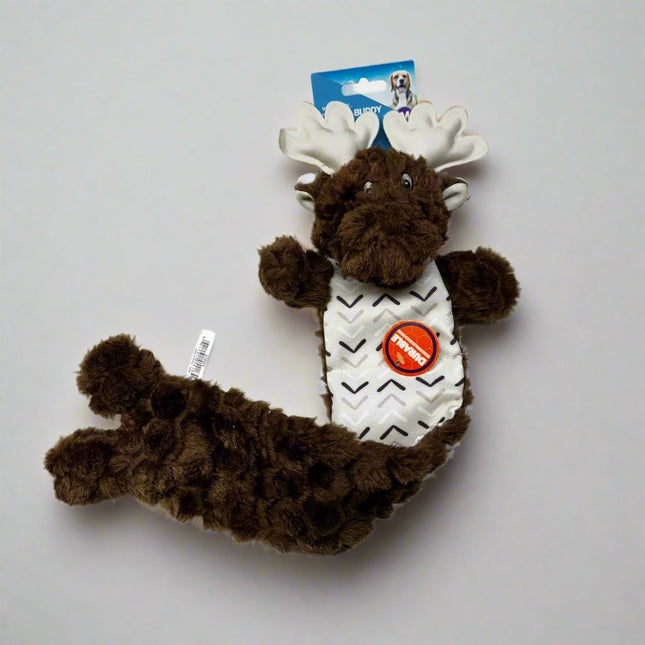 Vibrant Life Tough Buddy Dog Chew Toy Moose - New