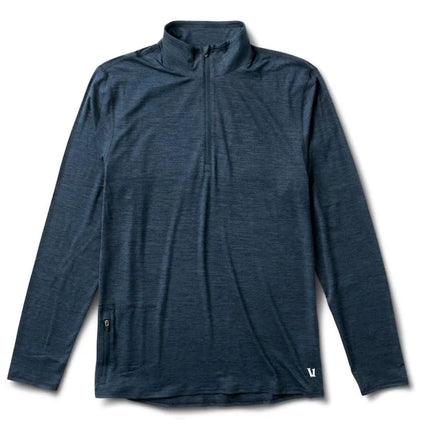 Vuori Ease Performance Half Zip Pullover Men’s Size XL Heathered Comfort New