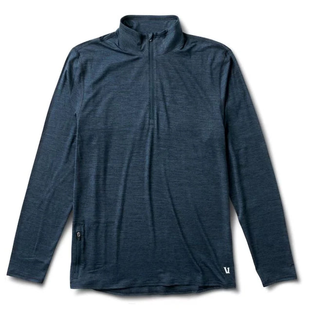 Vuori Ease Performance Half Zip Pullover Men’s Size XL Heathered Comfort New