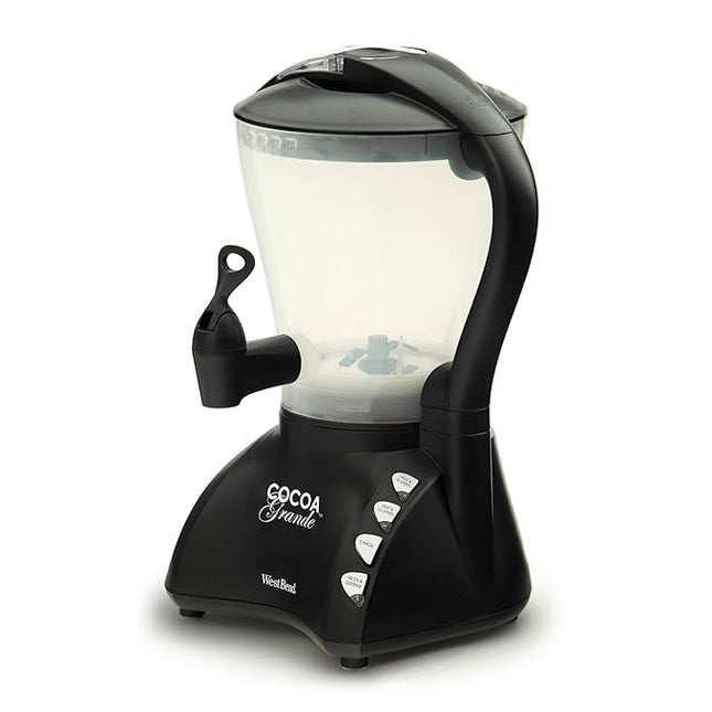 West Bend CL400BG Cocoa Grande Drink Maker with Container Black Open Box