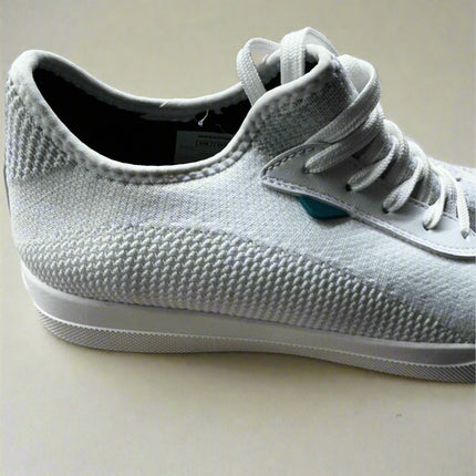 VESSI Women's Weekend Sneaker - Marble White, Sizes 6, 7, 8, 9,10 New with Imperfection