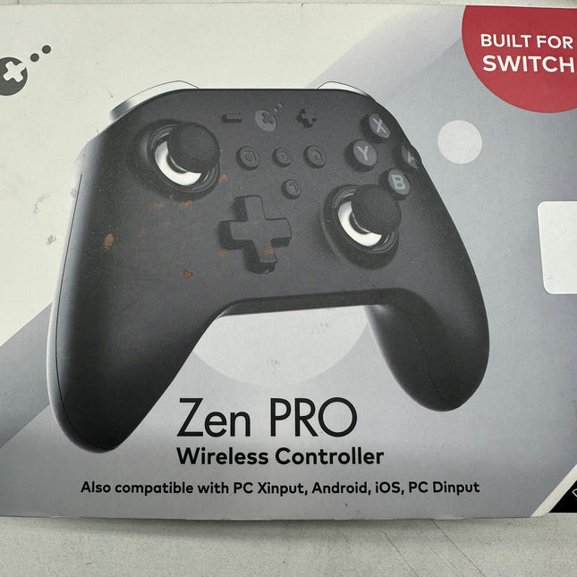 ZEN PRO Wireless Gaming Controller - Black - New