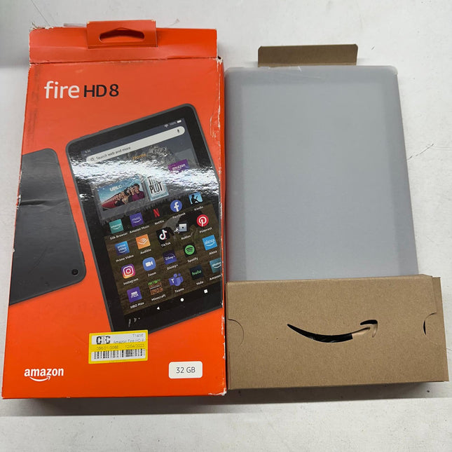 Amazon Fire HD 8 Tablet 8" - 32GB - Black (2022 Release) - Open Box