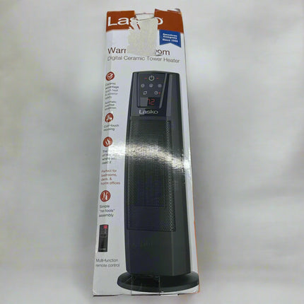 Lasko Ceramic Tower Heater with Remote - 1500W (New)