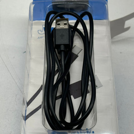 Just Wireless 4 ft TPU Type-C to USB-A Cable - Black (Open Box)