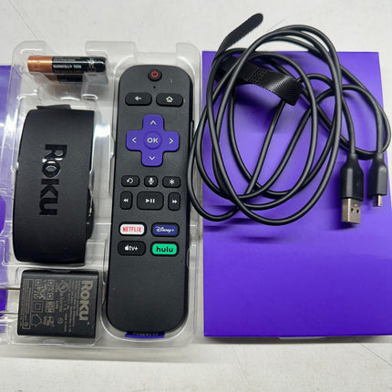 Roku Express 4K+ Streaming Player with Voice Remote and HDMI Cable (Open Box Without HDMI Cable)