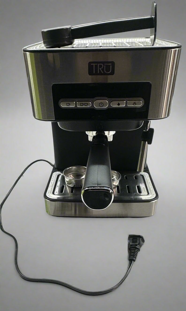 TRU 15-Bar Espresso Maker - Stainless Steel (Open Box)