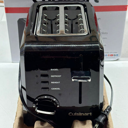 Cuisinart 2-Slice Toaster - Black (CPT-122BK) (Open Box)