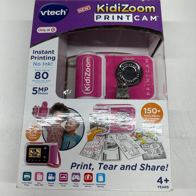 VTech KidiZoom Print Cam - Pink (Used, Without Paper Roll)