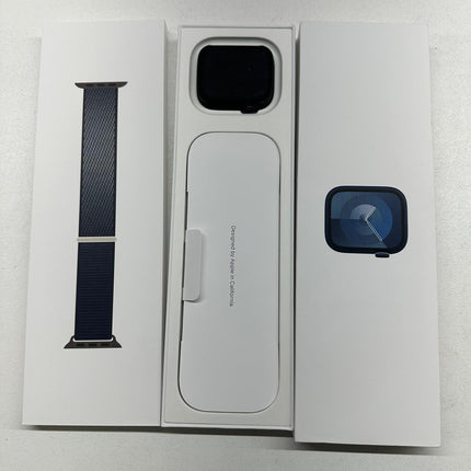 Apple Watch Series 9 (GPS + Cellular) 45mm Aluminum Case - Open Box, Midnight Sport Loop (2023)