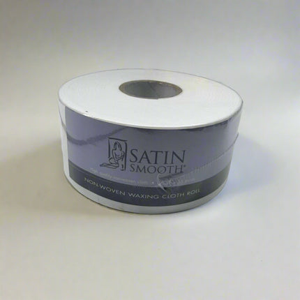 Satin Smooth Non-Woven Waxing Cloth Roll for Hair Removal, 3 in x 55 yards