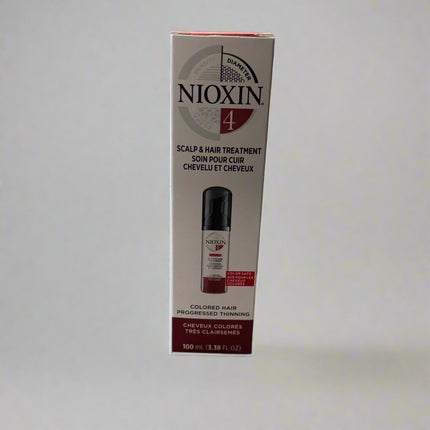 Nioxin System 4 Scalp & Hair Treatment for Thinning, Color-Treated Hair 3.3 fl oz - New