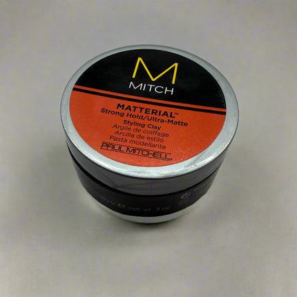 Paul Mitchell MITCH Matterial Styling Hair Clay for Strong Hold & Matte Finish 3 oz - New