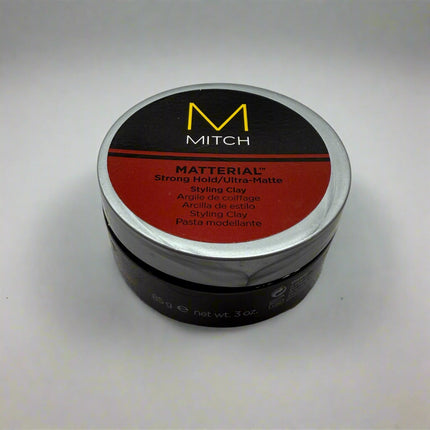 Paul Mitchell MITCH Matterial Styling Hair Clay for Strong Hold & Matte Finish 3 oz - New