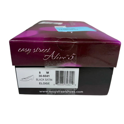 Easy Street Eloise Pump Black Size 8 New
