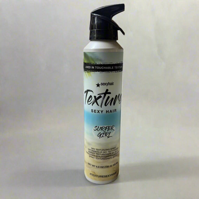 Sexy Hair Texture Surfer Girl Dry Texturizing Spray - 6.8 oz – Lightweight Volume & Texture – New