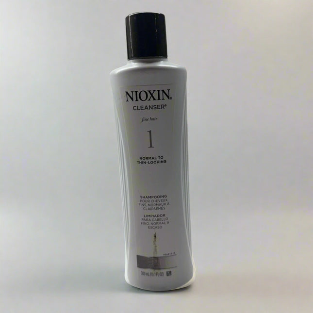 Nioxin System 1 Cleanser Shampoo - 10.1 fl oz – For Natural Hair with Light Thinning – New