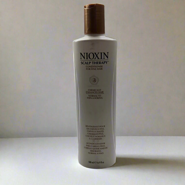 Nioxin System 3 Scalp Therapy Conditioner Fine Hair 16.9 oz – New