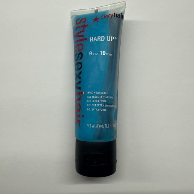 SexyHair Style Hard Up Hard Holding Gel – 1.7 oz – Extreme Hold – New