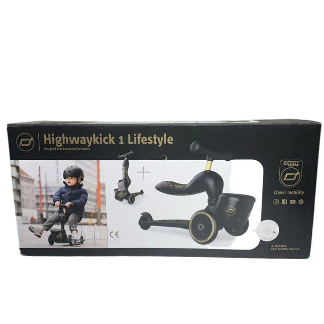 Scoot&Ride Highwaykick 1 Convertible Toddler Scooter – New