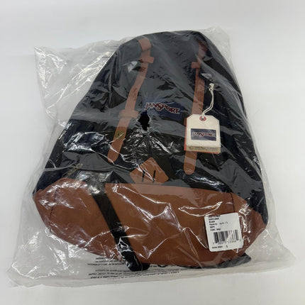 JanSport Cortlandt Black Laptop Backpack with 15" Sleeve for Men & Women, New