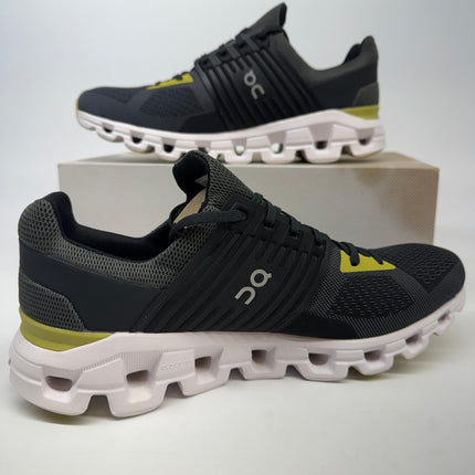 On Cloudswift Men’s Running Sneakers Magnet/Citron Black Size 12 – New