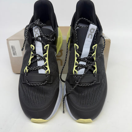 On Women’s Cloudnova Flux Sneakers – Black/Hay – Size 7 US – New with Imperfections