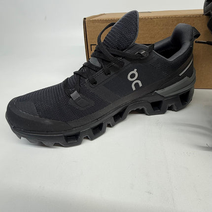 On Cloudwander Waterproof Hiking Shoes Women’s Black Size 8W – New Without Box