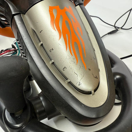 PXN V3III Racing Wheel with Pedals for PC/PS4/Xbox/Switch Orange – Used