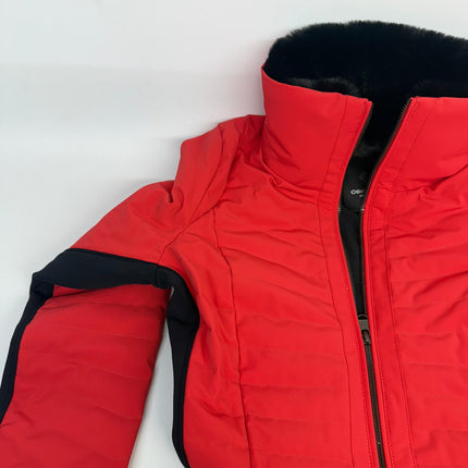Obermeyer Katze Women’s One-Piece Ski Suit Cosmo Red Size 2S – New