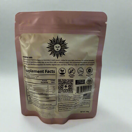 Vital Source Feminine Balance Gummies Women’s Health Hawaiian Pineapple 60ct Exp 02/2027 – New