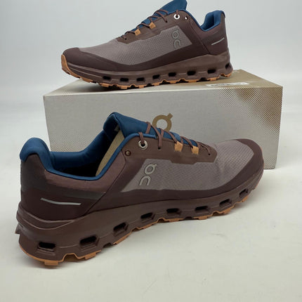 On Cloudvista Waterproof Men’s Trail Running Shoes Zinc/Grape Size 10 – New